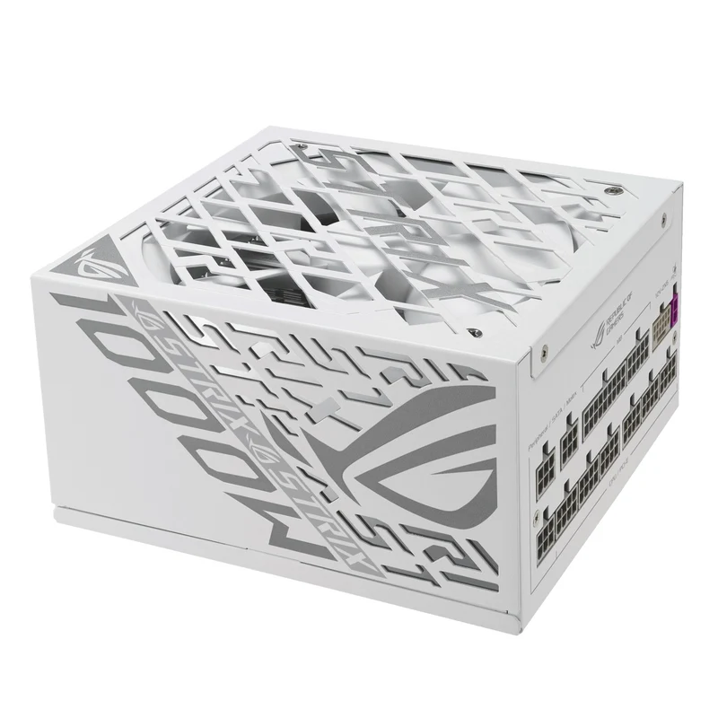 Asus ROG Strix 1000W Platinum PCIe 5.0 ATX 3.1 Gaming Power Supply (White)