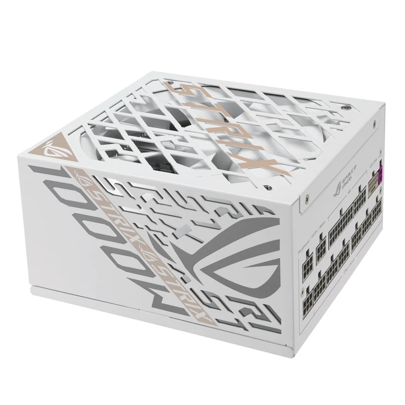 Asus ROG Strix 1000W Platinum PCIe 5.0 ATX 3.1 Gaming Power Supply (White)