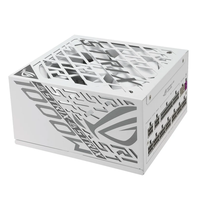 Asus ROG Strix 1000W Platinum PCIe 5.0 ATX 3.1 Gaming Power Supply (White)