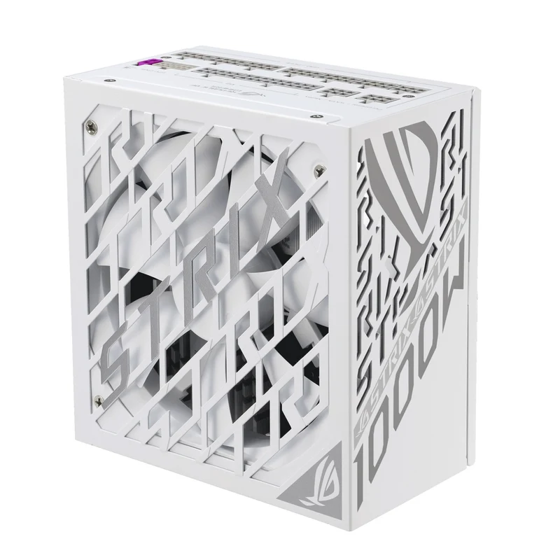 Asus ROG Strix 1000W Platinum PCIe 5.0 ATX 3.1 Gaming Power Supply (White)