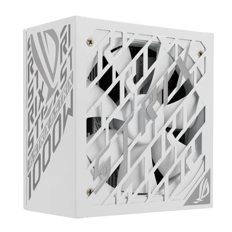 Asus ROG Strix 1000W Platinum PCIe 5.0 ATX 3.1 Gaming Power Supply (White)