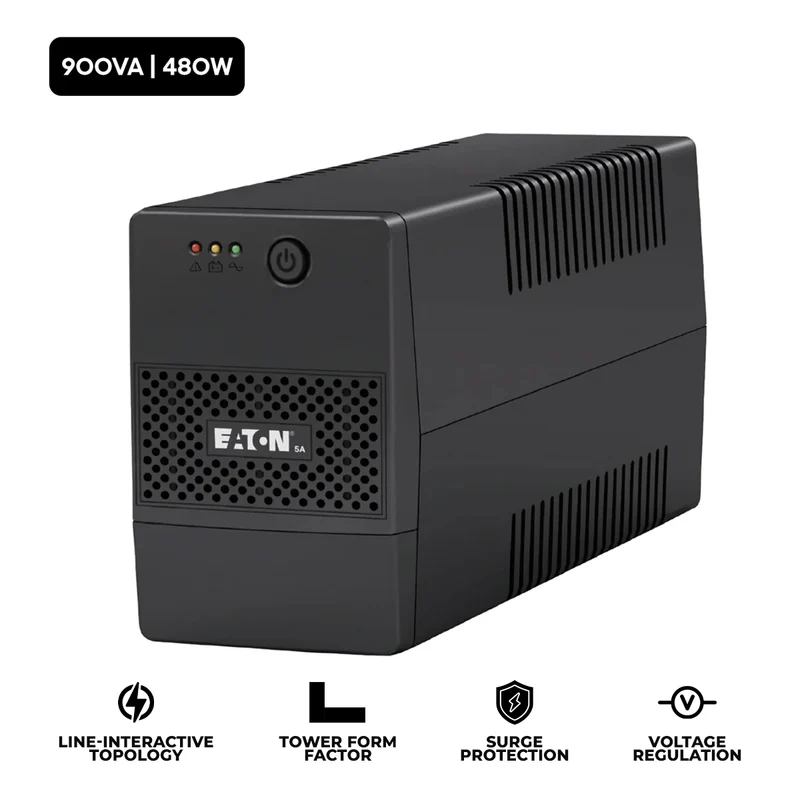 Eaton 5A 900VA 480W Line Interactive UPS (900I-NEMA)