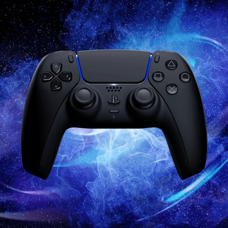 PS5 DualSense Wireless Controller Midnight Black + USB Cable for PC (CFI-ZCT2G)