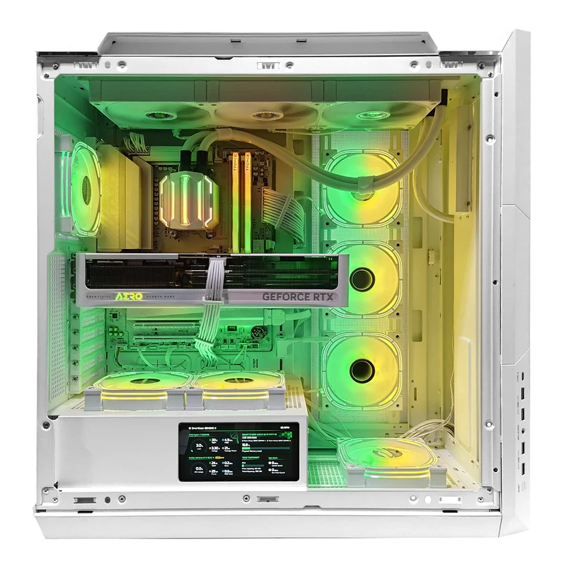 Ultra Genome III White Desktop Gaming PC | AMD Ryzen 7 9850X3D | 32GB RAM | 1TB SSD | RTX 5070 Ti | Windows 11 Pro