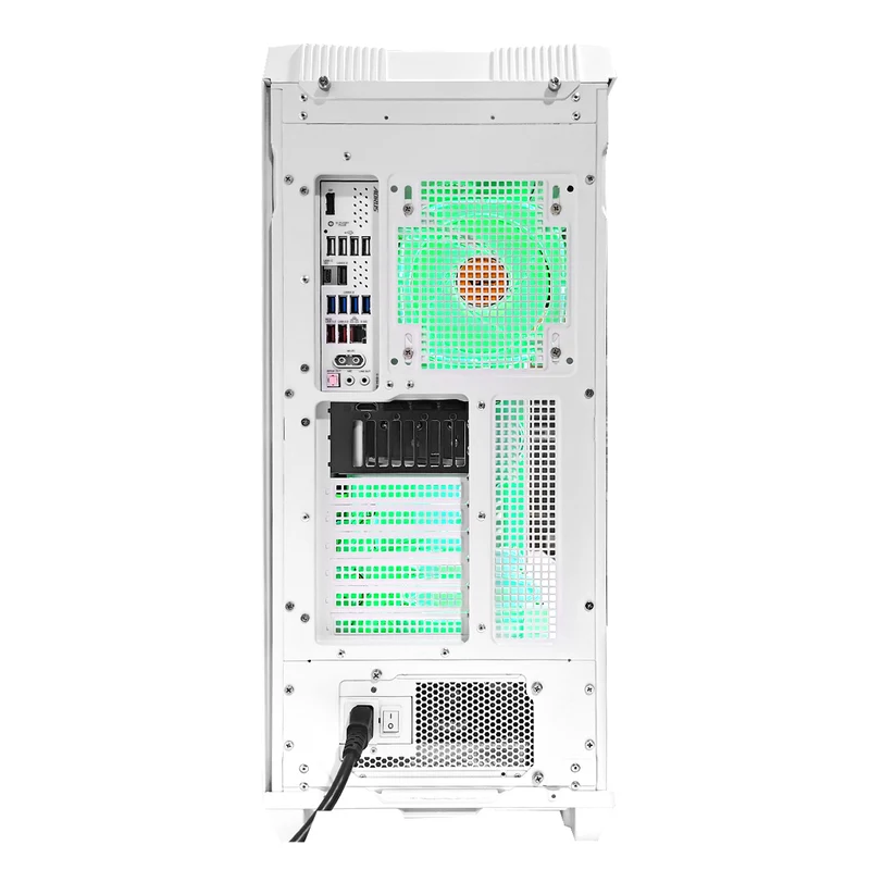 Ultra Genome III White Desktop Gaming PC | AMD Ryzen 7 9850X3D | 32GB RAM | 1TB SSD | RTX 5070 Ti | Windows 11 Pro