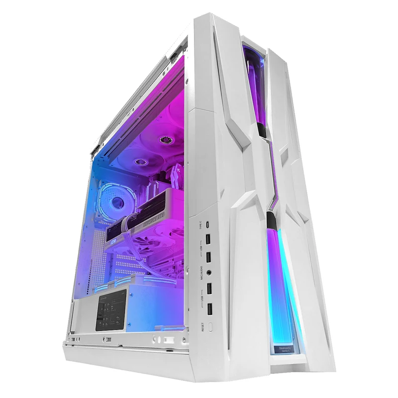 Ultra Genome III White Desktop Gaming PC | AMD Ryzen 7 9850X3D | 32GB RAM | 1TB SSD | RTX 5070 Ti | Windows 11 Pro