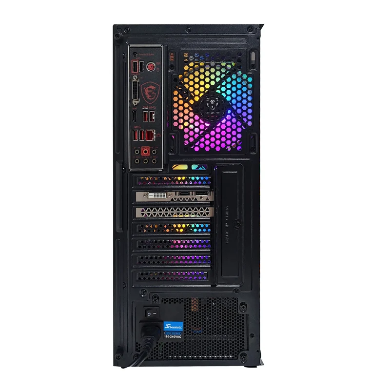 Alpha Breeze Black Desktop Gaming PC | AMD Ryzen 5 5600XT | 8GB RAM | 512GB SSD | RTX 3050 | Windows 11 Pro