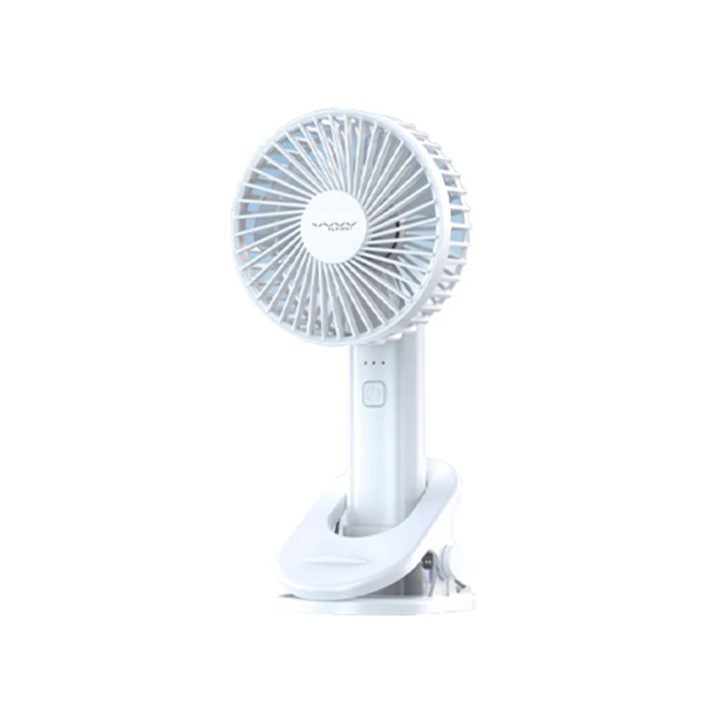 Vyvylabs D02 Handheld Foldable Clip Fan (Green, Dark Green, White) (VKD02-GN, VKD02-DGN, VKD02-WH)