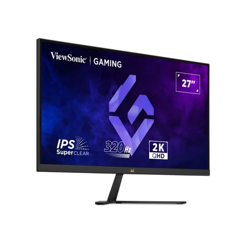 ViewSonic VX2766-2K-PRO-9 27" 2K QHD (2560x1440) 320Hz 2ms GTG SuperClear IPS Gaming Monitor with Tilt Adjustment