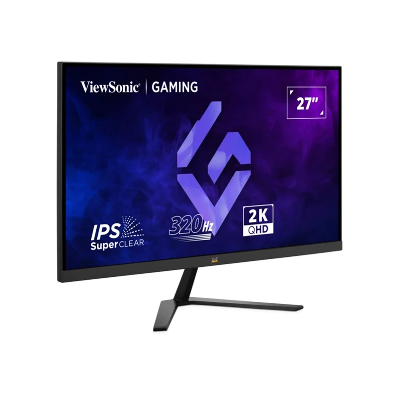 ViewSonic VX2766-2K-PRO-9 27" 2K QHD (2560x1440) 320Hz 2ms GTG SuperClear IPS Gaming Monitor with Tilt Adjustment