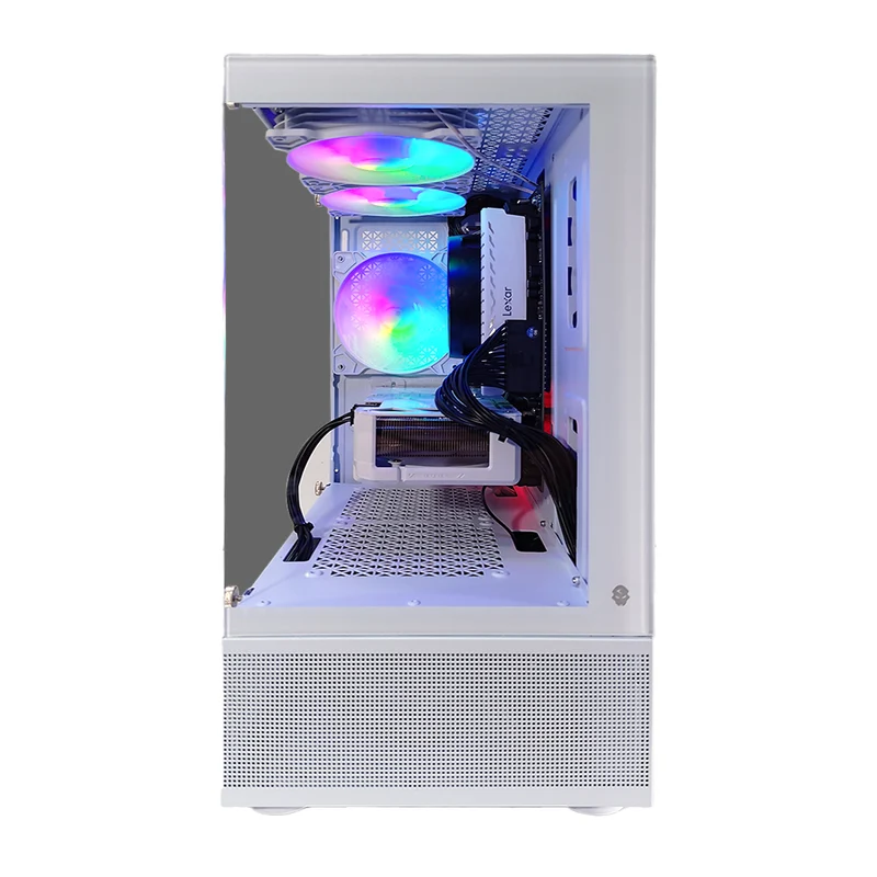 Alpha Reyna White Desktop Gaming PC | AMD Ryzen 5 5500 | 16GB RAM | 512GB SSD | RTX 4060 | Windows 11 Pro