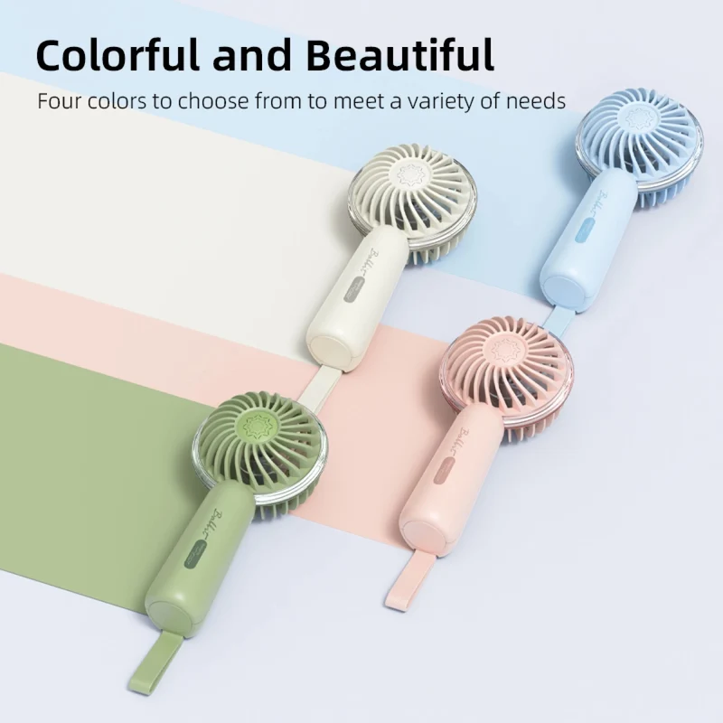 Vyvylabs Babbit Handheld Mini Fan 1200mAh (White, Blue, Pink, Green) (VKL01-WH, VKL01-BL, VKL01-PK, VKL01-GR)