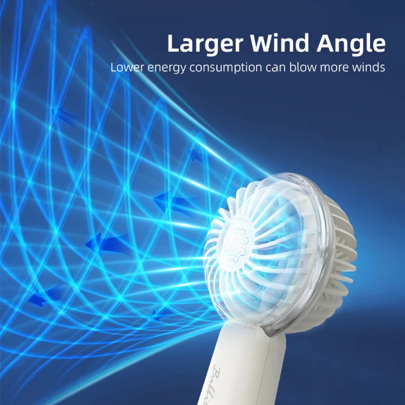 Vyvylabs Babbit Handheld Mini Fan 1200mAh (White, Blue, Pink, Green) (VKL01-WH, VKL01-BL, VKL01-PK, VKL01-GR)