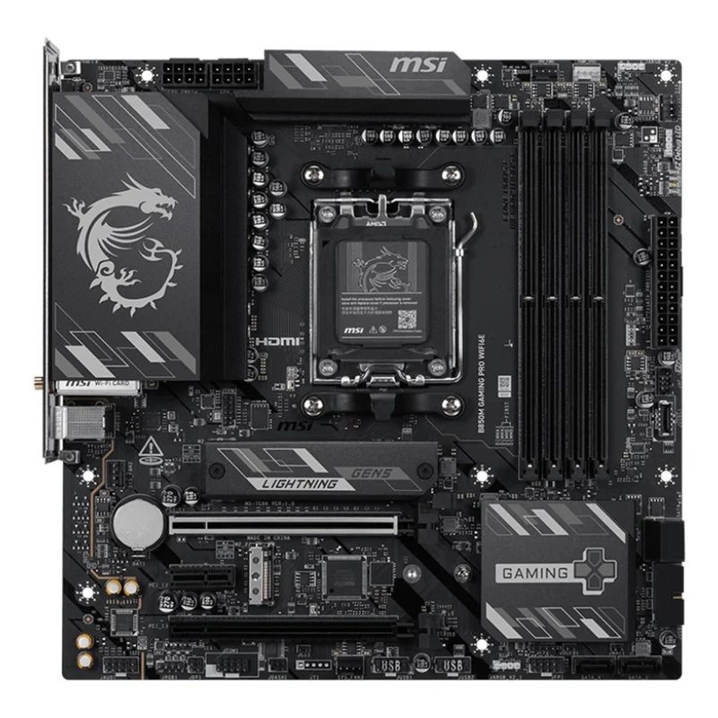 MSI B850M Gaming Pro WiFi6E DDR5 AMD Motherboard