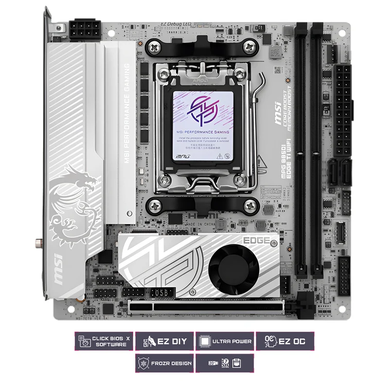MSI MPG B850I Edge Ti WiFi DDR5 AMD Motherboard