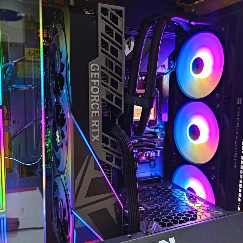 Ultra The Tower 600 Yellow Desktop Gaming PC | AMD Ryzen 7 9800X3D | 32GB RAM | 1TB SSD | RTX 5080 | Windows 11 Pro