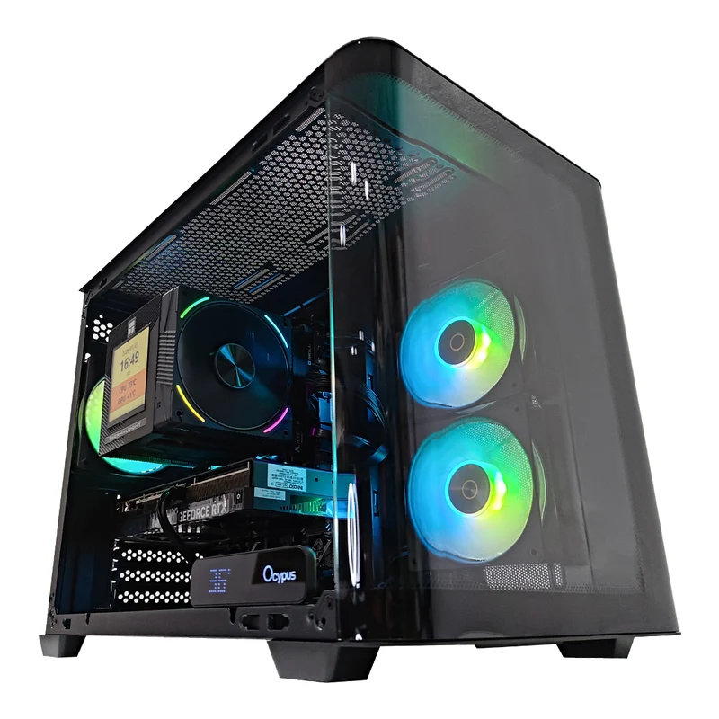 Sophos C50 Curve Black Desktop Gaming PC | AMD Ryzen 7 8700F | 32GB RAM | 1TB SSD | RTX 5070 | Windows 11 Pro