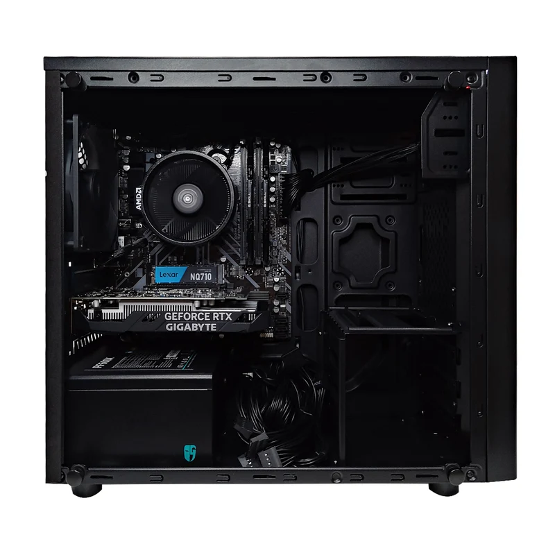 Alpha Matrexx 30 Black Desktop Gaming PC | AMD Ryzen 5 5600 | 16GB RAM | 500GB SSD | RTX 3050 | Windows 11 Pro