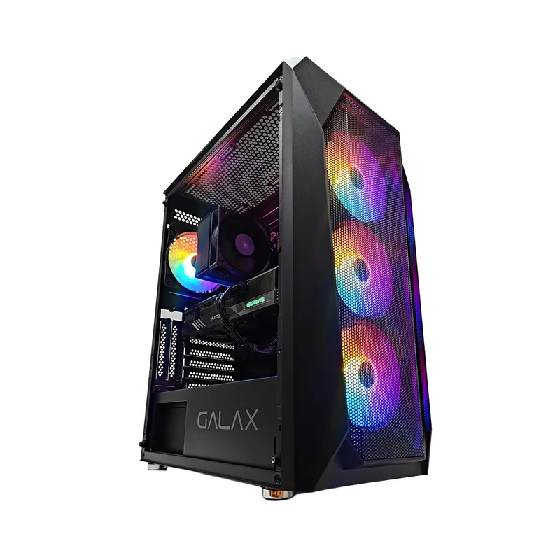 Sigma Revolution 5 Black Desktop Gaming PC | AMD Ryzen 7 5700G | 16GB RAM | 1TB SSD | RX 7600 XT | Windows 11 Pro