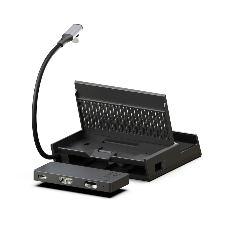 Skull & Co. OneDock for Steam Deck / ROG Ally / ROG Xbox Ally / Nintendo Switch / Nintendo Switch 2 / Laptop / Other Gaming Handheld (ODK-BK)