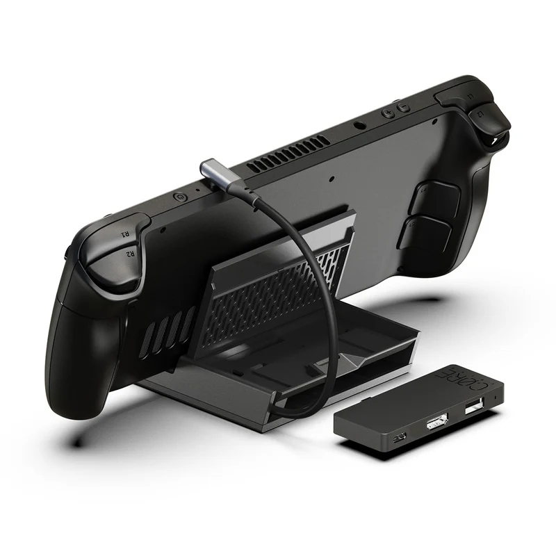 Skull & Co. OneDock for Steam Deck / ROG Ally / ROG Xbox Ally / Nintendo Switch / Nintendo Switch 2 / Laptop / Other Gaming Handheld (ODK-BK)