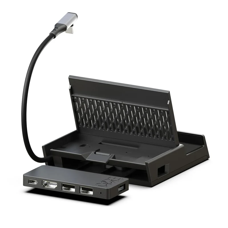 Skull & Co. OneDock Pro for Steam Deck / ROG Ally / ROG Xbox Ally / Nintendo Switch / Nintendo Switch 2 / Laptop / Other Gaming Handheld (ODKPRO-BK)