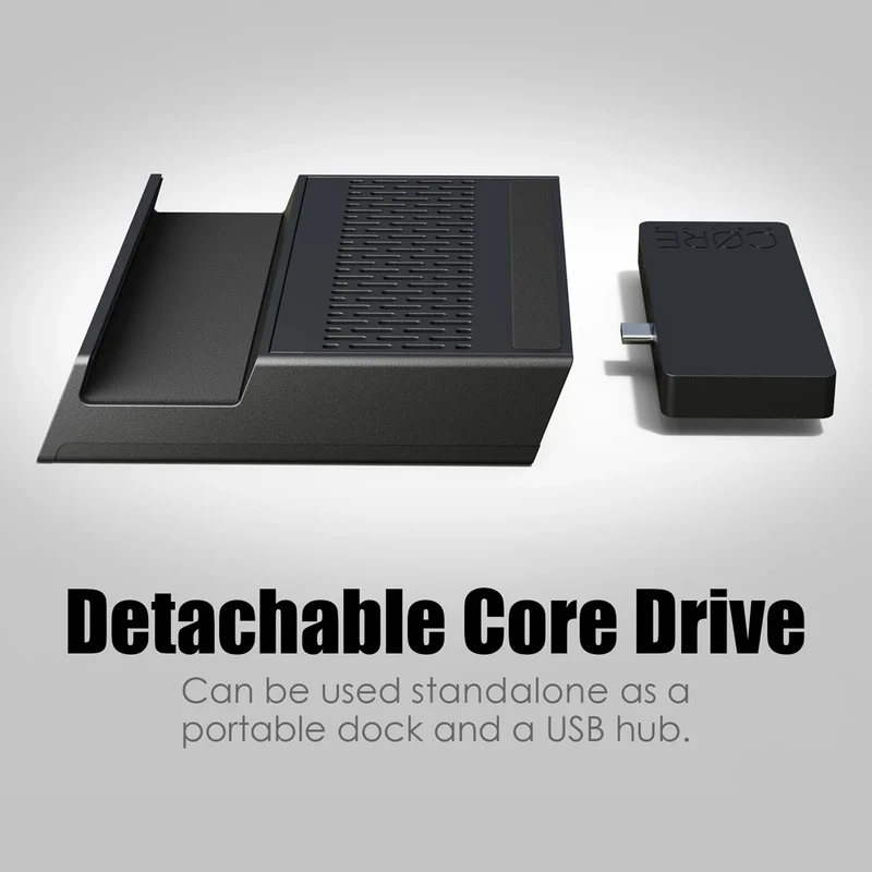 Skull & Co. OneDock Pro for Steam Deck / ROG Ally / ROG Xbox Ally / Nintendo Switch / Nintendo Switch 2 / Laptop / Other Gaming Handheld (ODKPRO-BK)
