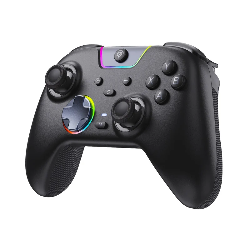 EasySMX X05Pro Multiplatform Wireless Gaming Controller for Nintendo Switch/PC/iOS/Android (Black, White, Aurora Purple)