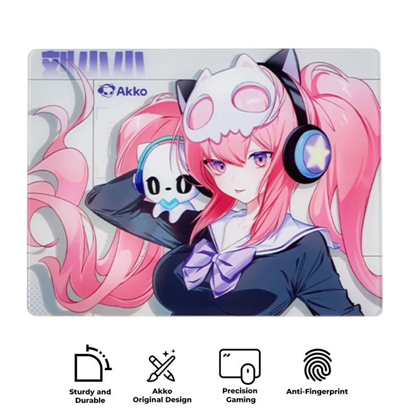 Akko Lulu Liu Glass Gaming Mouse Pad (400x300mm)