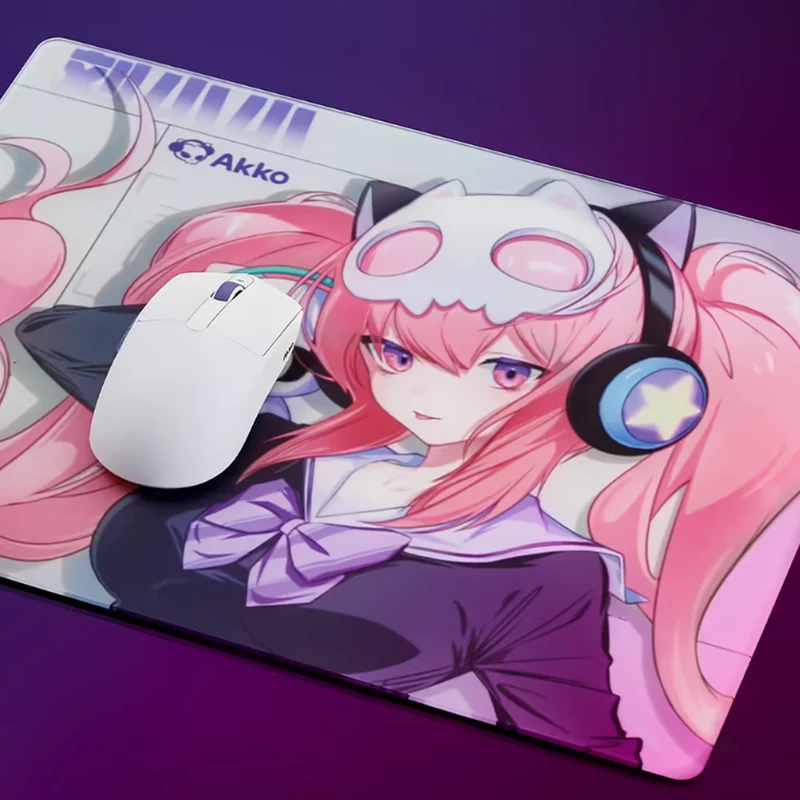 Akko Lulu Liu Glass Gaming Mouse Pad (400x300mm)