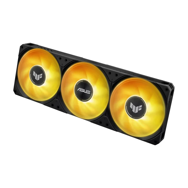 ASUS TUF Gaming LC III 360 ARGB LCD CPU Liquid Cooler with Pre-Installed & Integrated Triple Fans (Black, White)