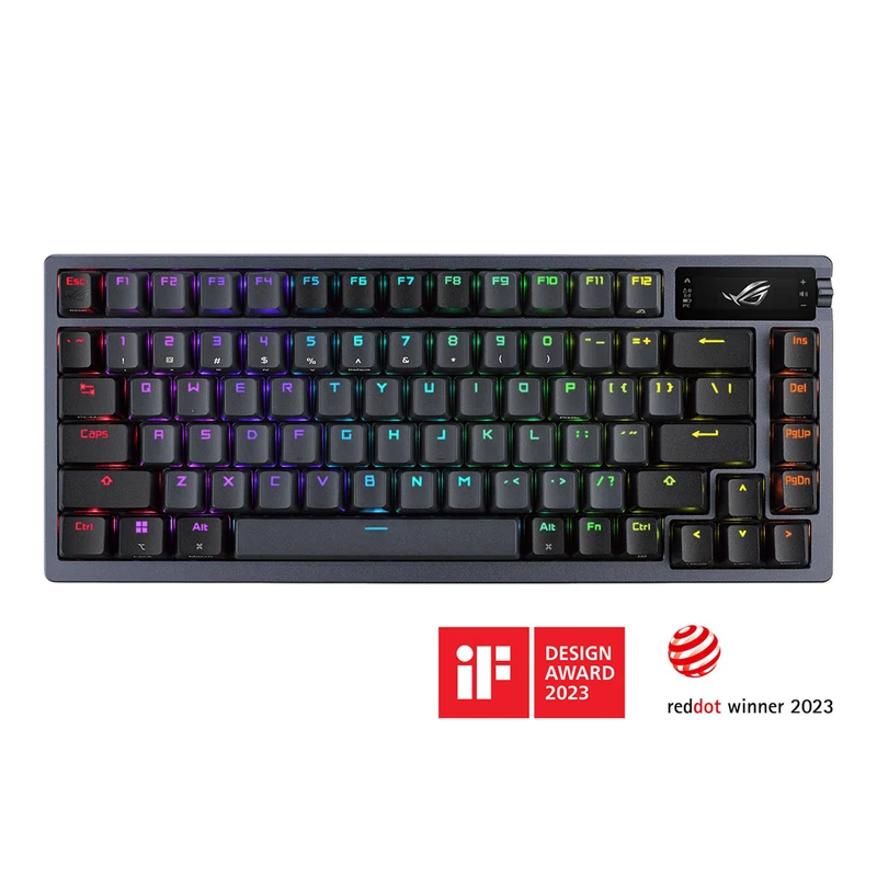 Asus M701 ROG Azoth 75% Wirelescs Mechanical Gaming Keyboard (Black) (ROG NX Snow Mechanical Switch, ROG NX Storm Mechanical Switch)