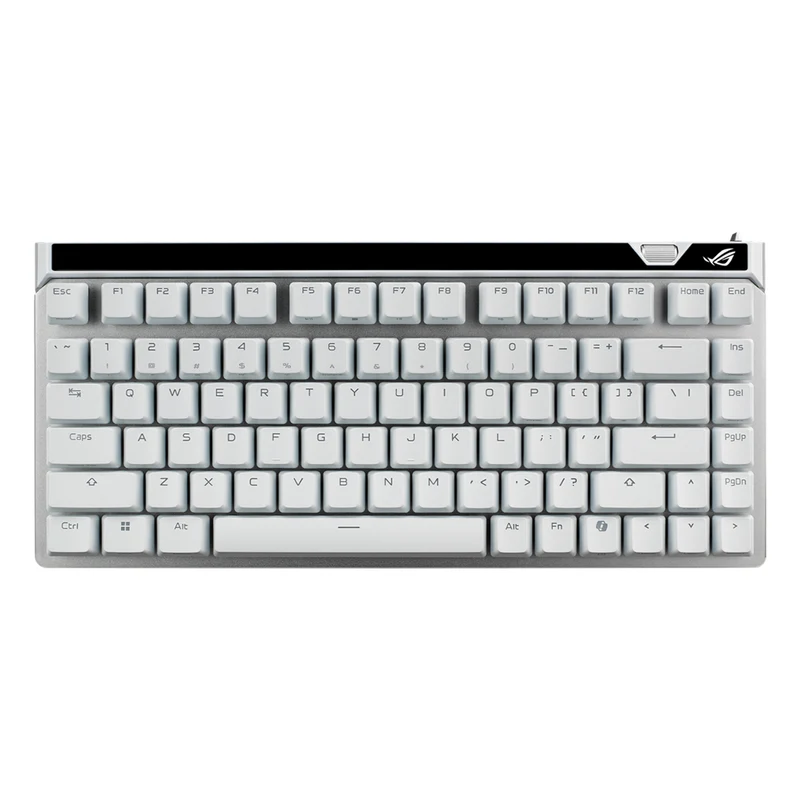 ASUS M705 ROG Falchion Ace 75HE 75% Wired Analog Gaming Keyboard (ROG HFX V2 Magnetic Switch, ROG HFX V2X Magnetic Switch) (White)