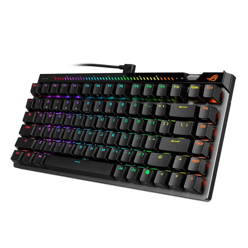 ASUS M705 ROG Falchion Ace 75HE 75% Wired Analog Gaming Keyboard (ROG HFX V2 Magnetic Switch, ROG HFX V2X Magnetic Switch) (Black)