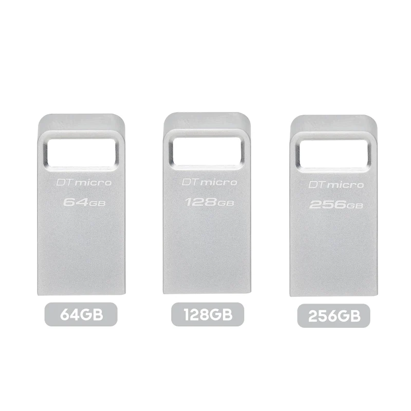 Kingston DataTraveler Micro 200MB/s Read USB Flash Drive (64GB, 128GB, 256GB)