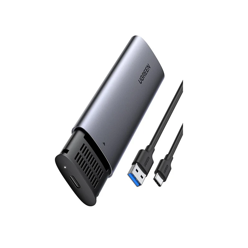 Ugreen USB-C to M.2 B-Key 5Gbps SATA SSD Enclosure - 0.5m (CM400/10903)