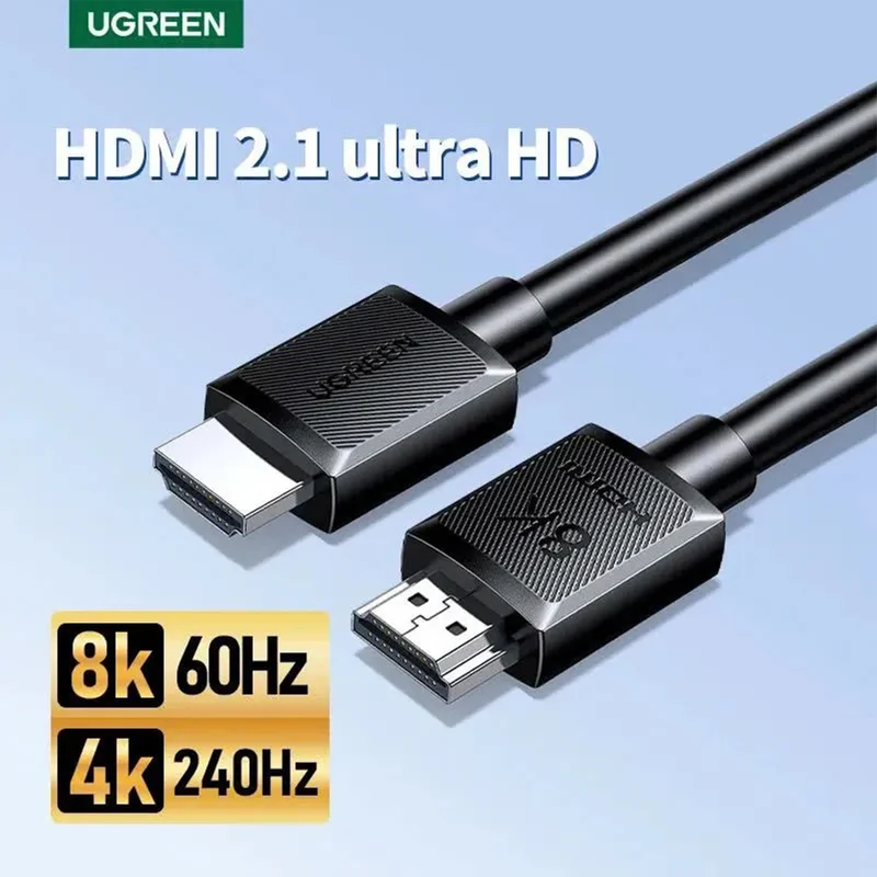 Ugreen HDMI 8K Cable - (1m, 2m, 3m, 4m, 5m, 15m)