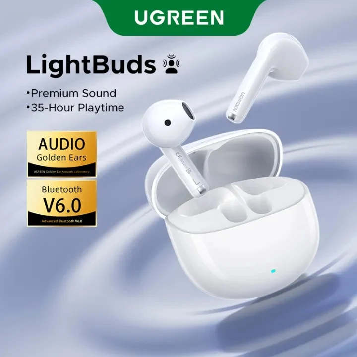 Ugreen LightBuds True Wireless Earbuds (White) (WS217/65876)