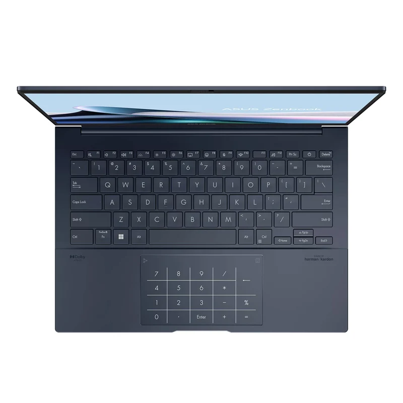 ASUS Zenbook 14 UX3405CA-ST1286WSM Laptop (Ponder Blue) | 14" 3K (2880x1800) OLED | Core Ultra 5 225H | 16GB RAM | 512GB SSD | Intel Arc Graphics | Windows 11 Home | MS Office Home 2024 + MS 365 Basic + ASUS AP4600 Backpack