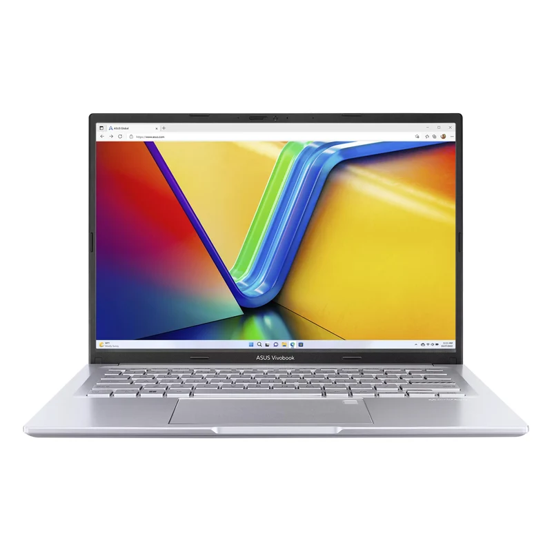 ASUS Vivobook 14 M1405NAQ-LY003WSM Laptop (Cool Silver) | 14" WUXGA (1920x1200) IPS | Ryzen 7 170 | 16GB RAM | 512GB SSD | AMD Radeon Graphics | Windows 11 Home | MS Office Home & Student 2024 + MS 365 Basic + ASUS AP4600 Backpack