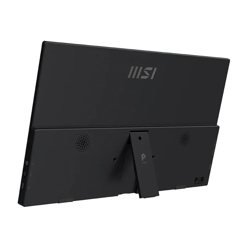 MSI Pro MP165 E6 15.6" FHD (1920x1080) 60Hz 4ms GTG IPS Portable & Ultra-slim Business Monitor with Tilt Adjustment (Black)