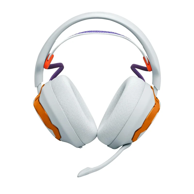 JBL Quantum 650 Wireless Multi-platform Gaming Headset (Black, Purple, Teal, White)