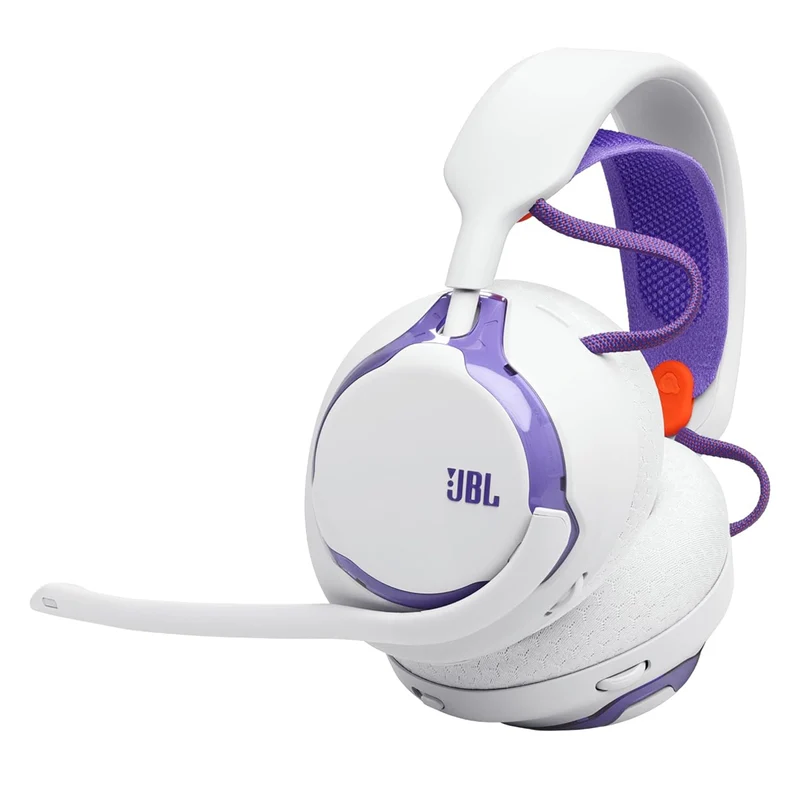 JBL Quantum 650 Wireless Multi-platform Gaming Headset (Black, Purple, Teal, White)