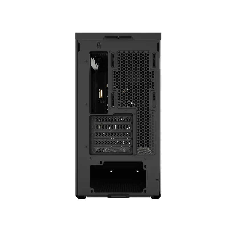 ZOTAC Alloy MATX Gaming PC Case (ZC-MAB3F-01) (Black/Gold, White/Silver)