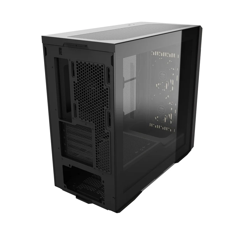 ZOTAC Alloy MATX Gaming PC Case (ZC-MAB3F-01) (Black/Gold, White/Silver)