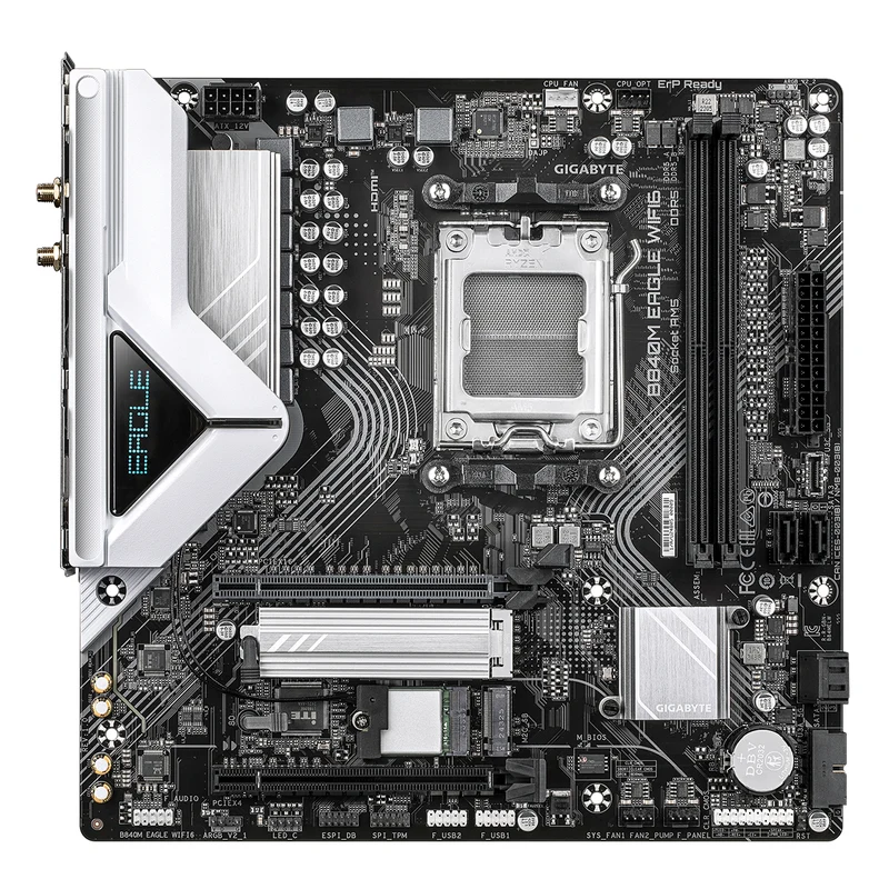 Gigabyte B840M Eagle WiFi6 DDR5 AMD Gaming Motherboard