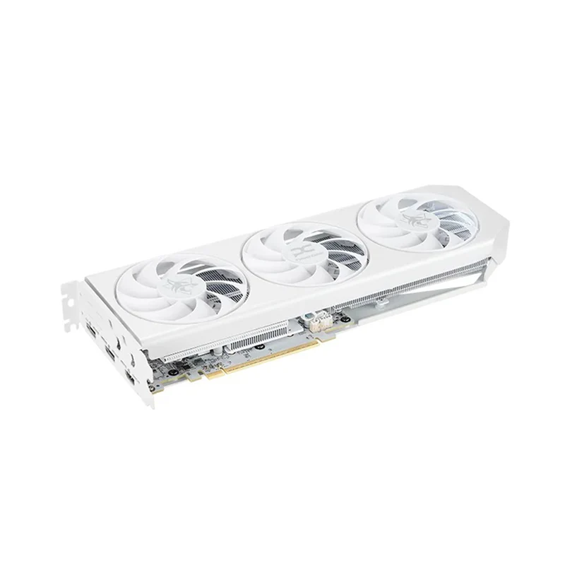 PowerColor Hellhound AMD Radeon RX 9060 XT 16GB GDDR6 Graphics Card (Spectral White) (RX9060XT 16G-L/OC/WHITE)