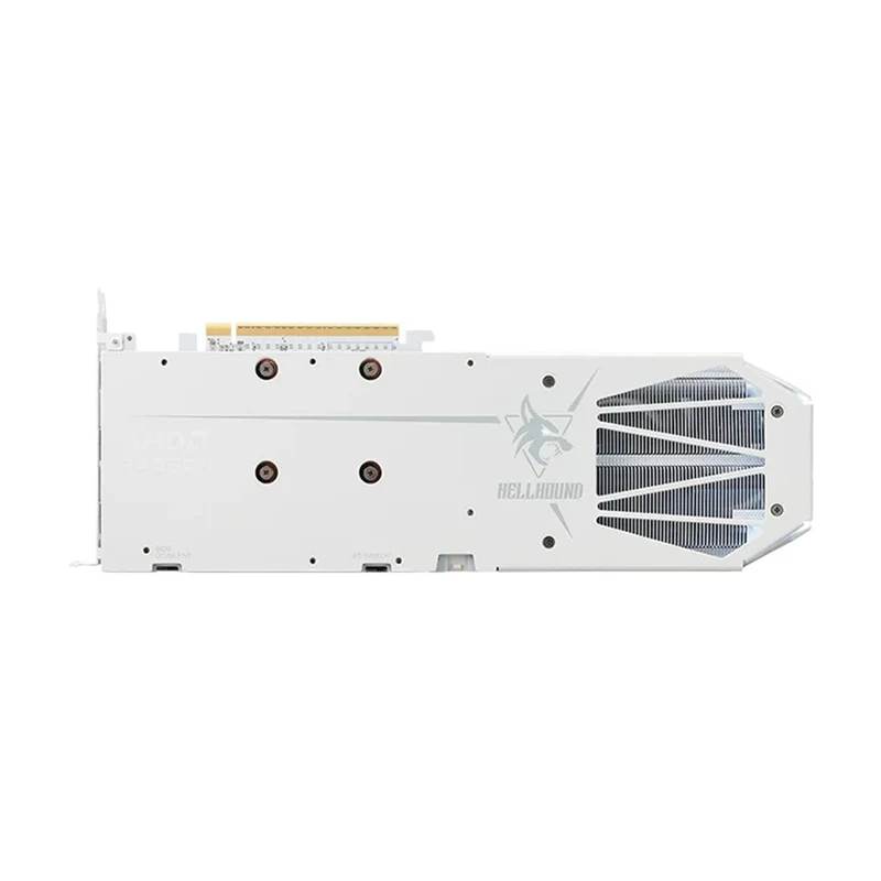 PowerColor Hellhound AMD Radeon RX 9060 XT 16GB GDDR6 Graphics Card (Spectral White) (RX9060XT 16G-L/OC/WHITE)