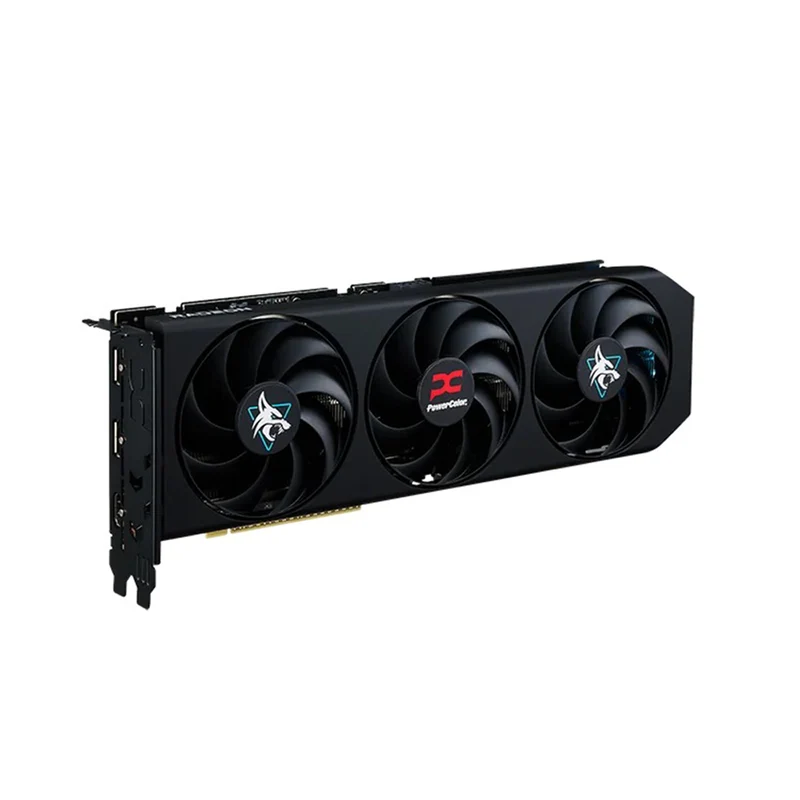 PowerColor Hellhound AMD Radeon RX 9060 XT 16GB GDDR6 Graphics Card (RX9060XT 16G-L/OC)