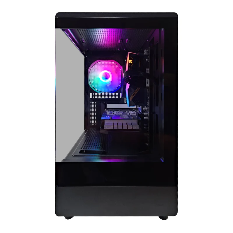Alpha DB330M Black Desktop Gaming PC | AMD Ryzen 5 5500 | 16GB RAM | 500GB SSD | RTX 3050 | Windows 11 Pro